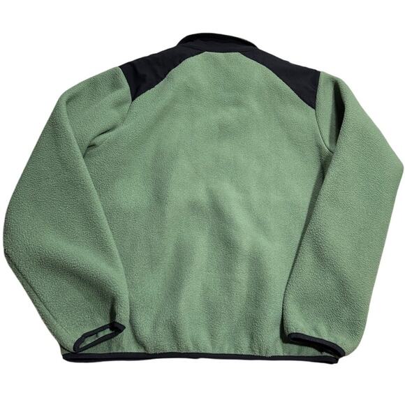 Ragged Mountain USA Pullover Fleece Full Zip Men's Size XL Green Performance - Picture 6 of 8